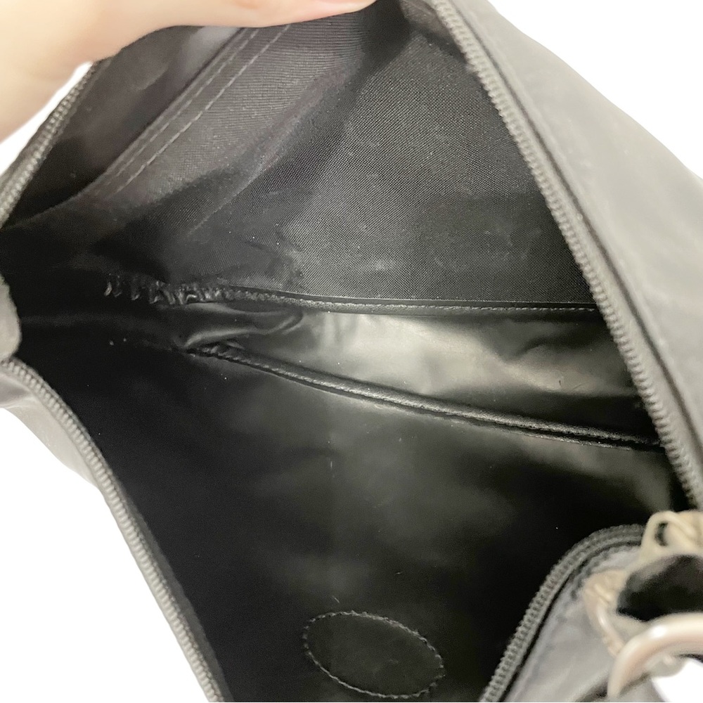 ❤️SOLD❤️Longchamp black nylon and leather shoulder bag - Picture 7 of 11